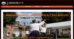 Desktop Screenshot of aikidoleuven.org